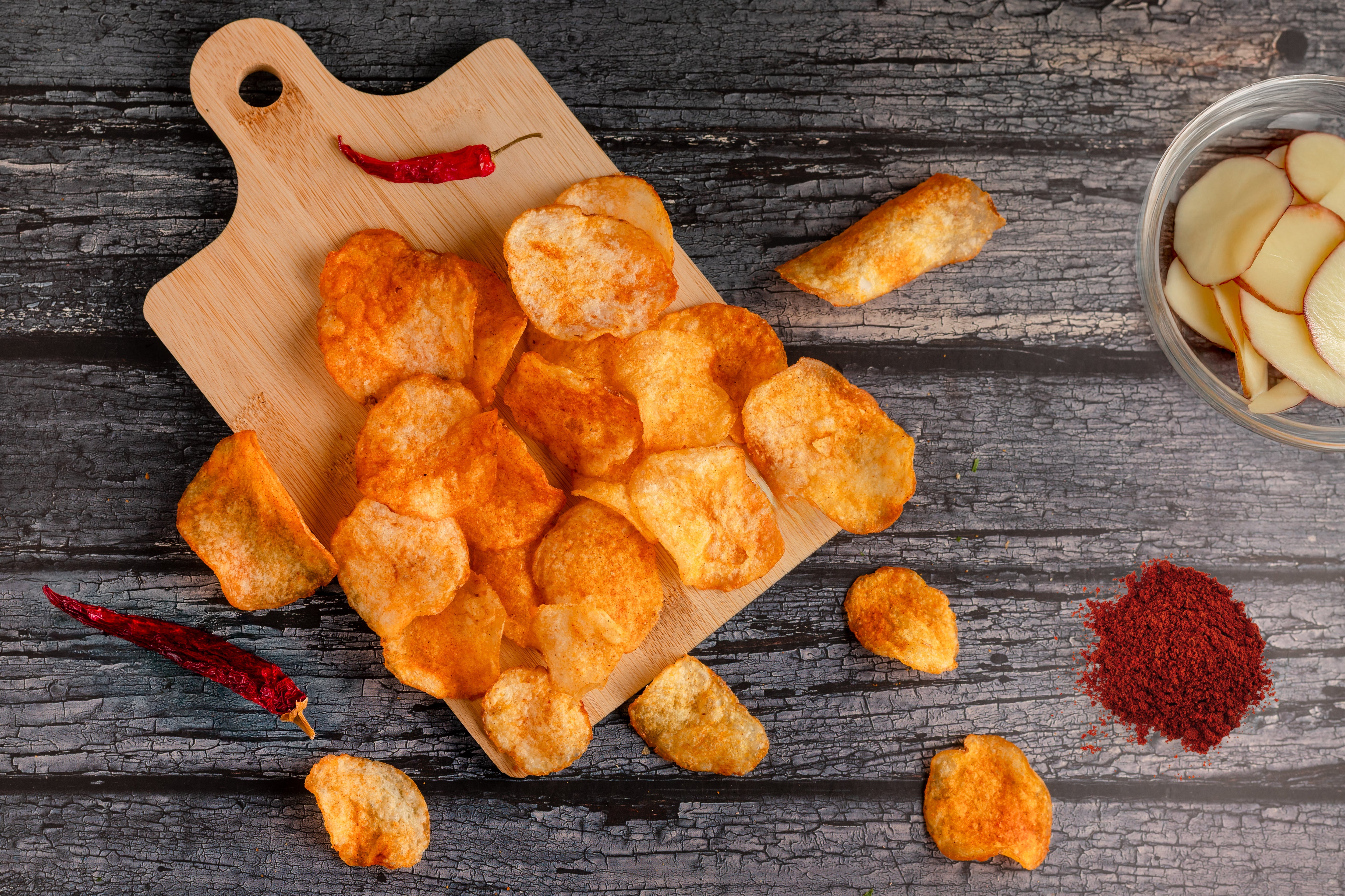 Buy Khara Chips online from World of Mysore Pak. Spicy potato chips with bold Indian masala crunch.