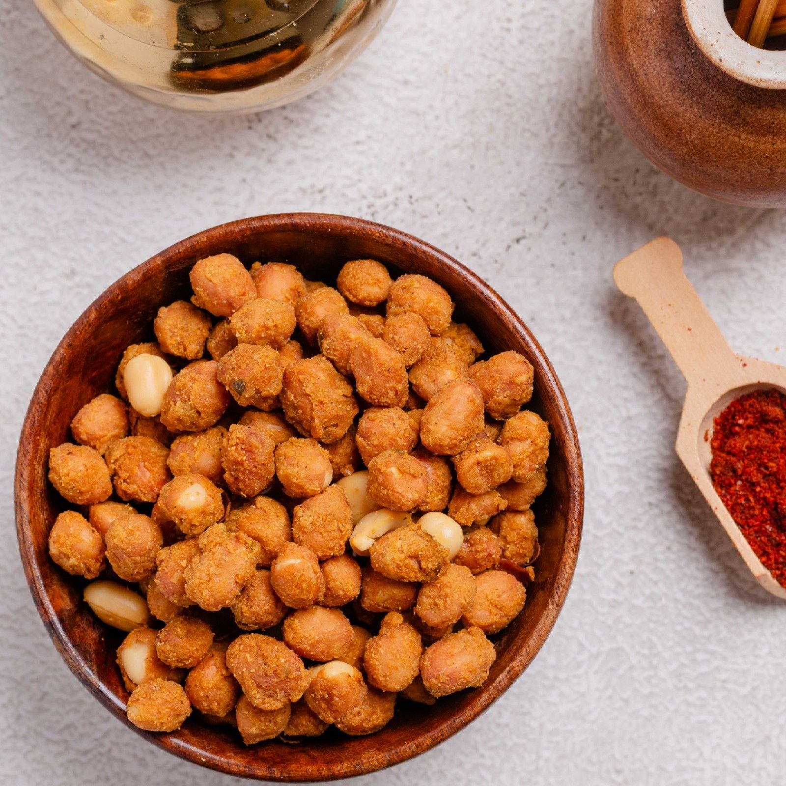 Buy Masala Peanut Snack online from World of Mysore Pak – bold, crunchy, and spicy; perfect with tea or as a tasty topping.