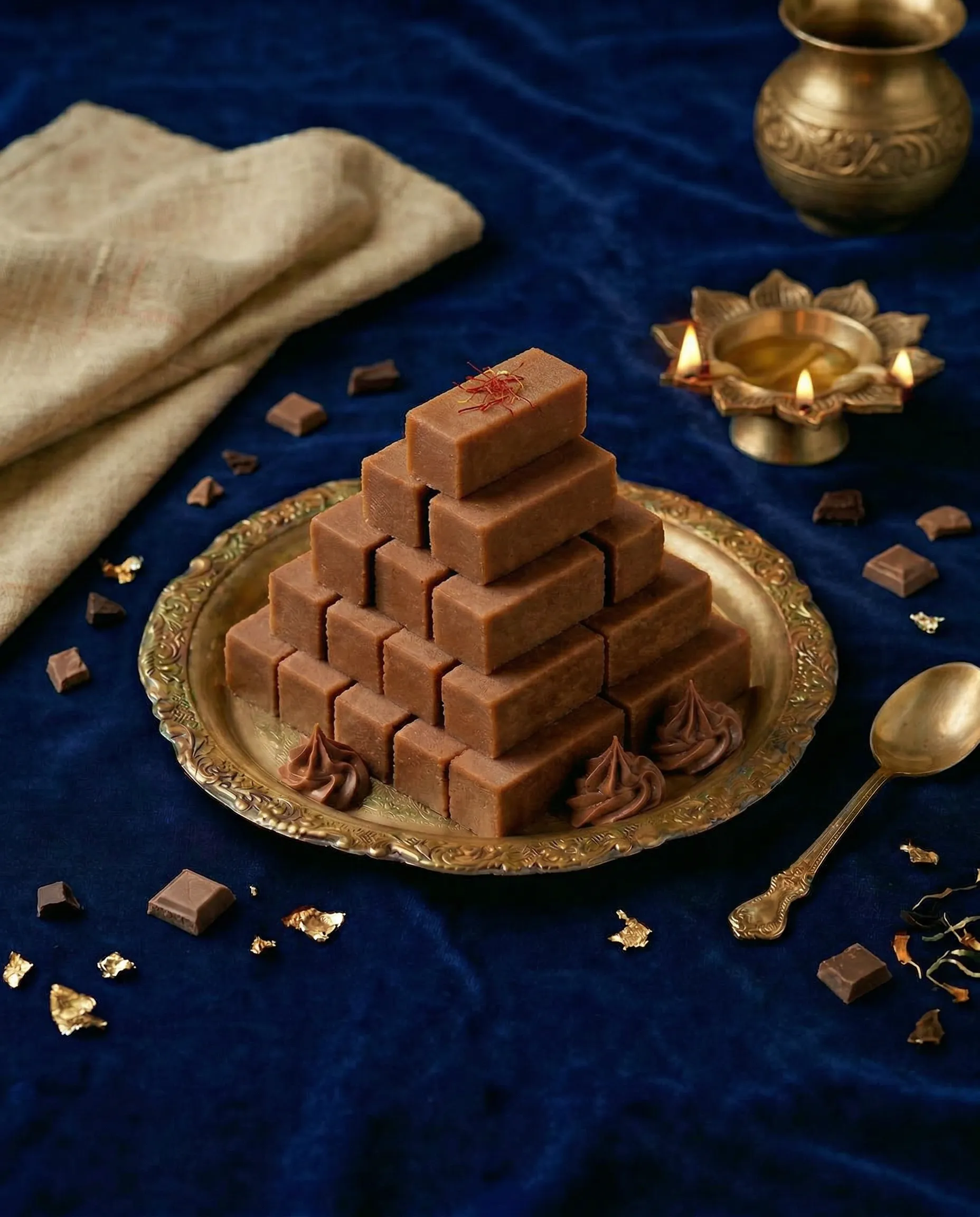 Chocolate Mysore Pak
