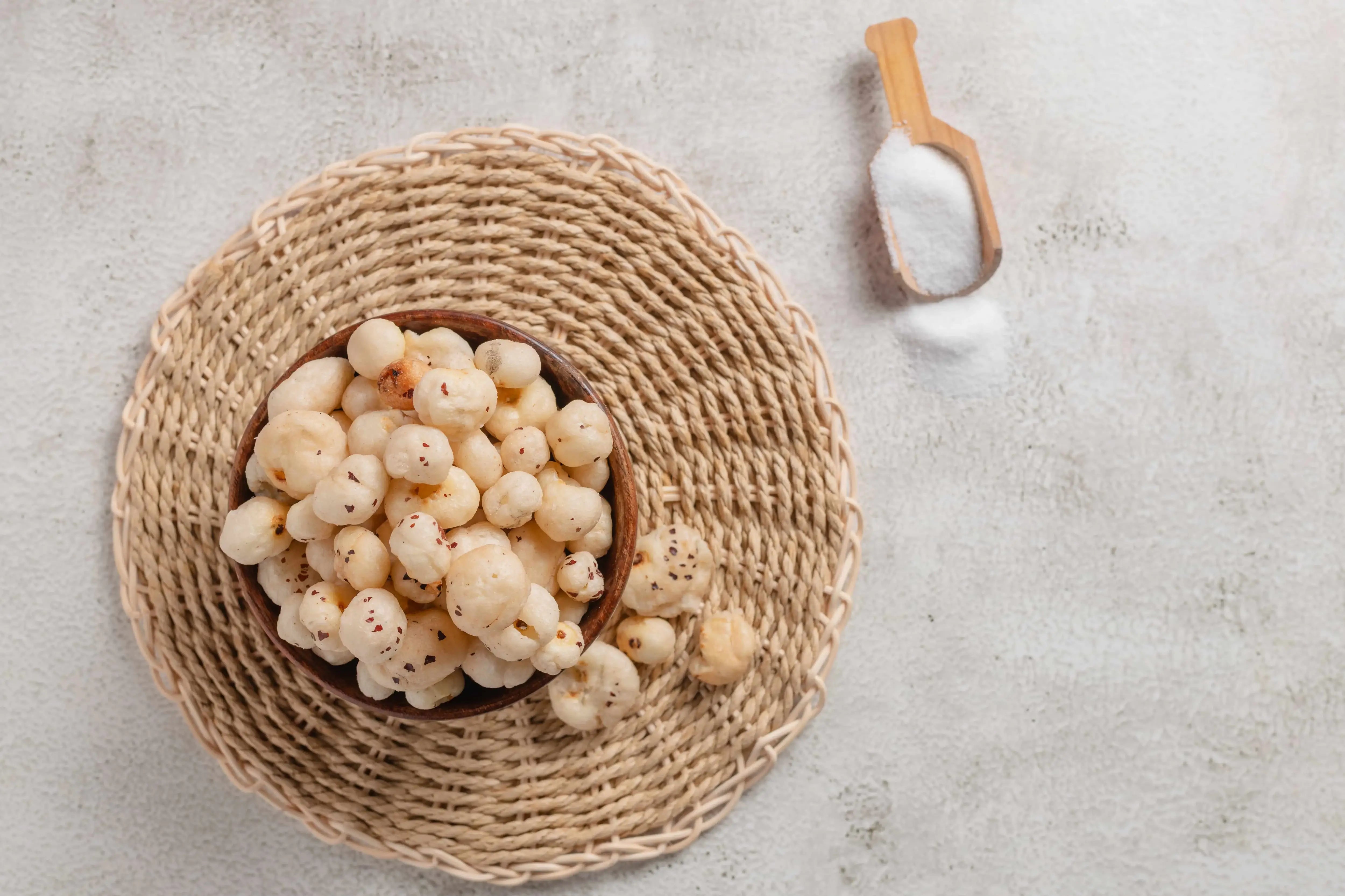 Buy Lotus Salt Nuts online at World of Mysore Pak. These seed lotus puffs are light, salty, and satisfying.