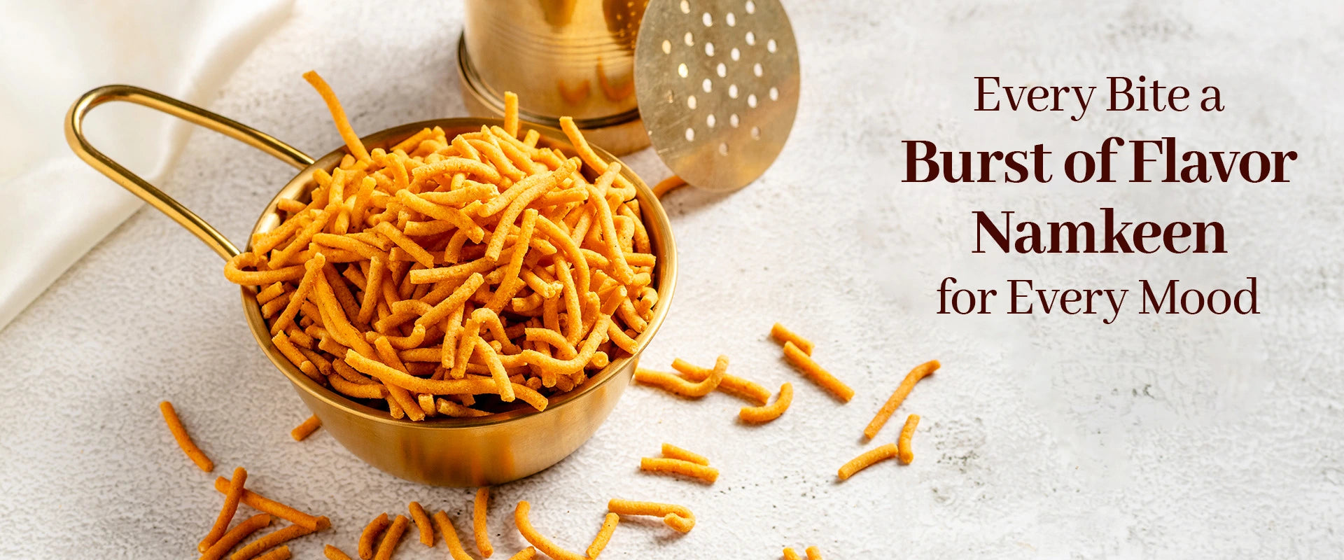 Buy traditional Indian snacks online from World of Mysore Pak – crunchy namkeen mixes from a trusted store.