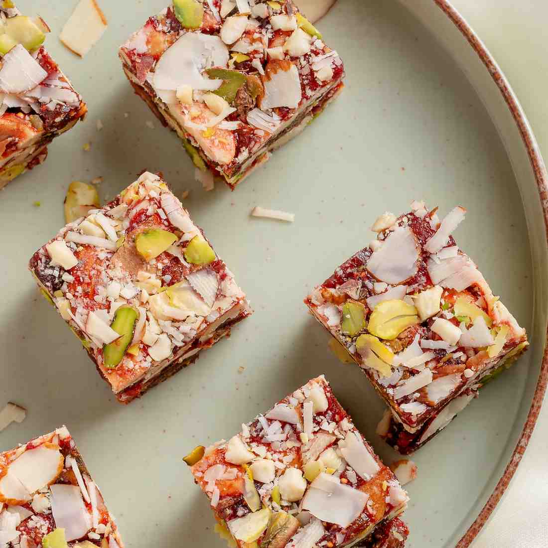 Buy new Dry Fruit sweets online from World of Mysore Pak — a rich combo of figs, almonds, & pista made with ghee.