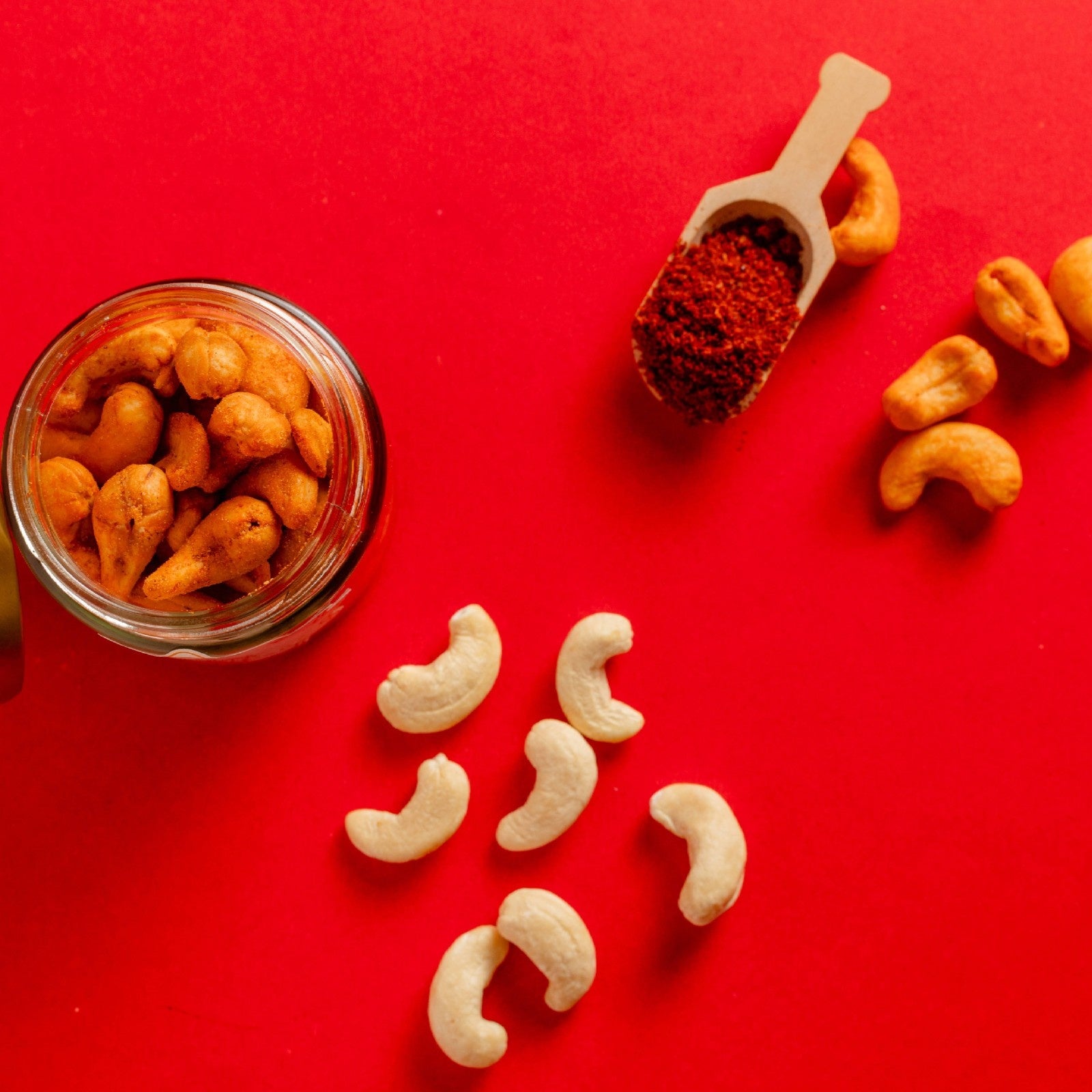Buy Chilli Kaju, a spicy roasted cashew from World of Mysore Pak - crunchy and flavorful snack for anytime